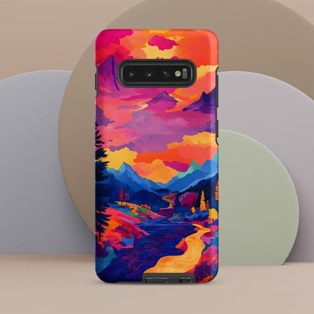 Radiant Serenity: A Surreal Landscape