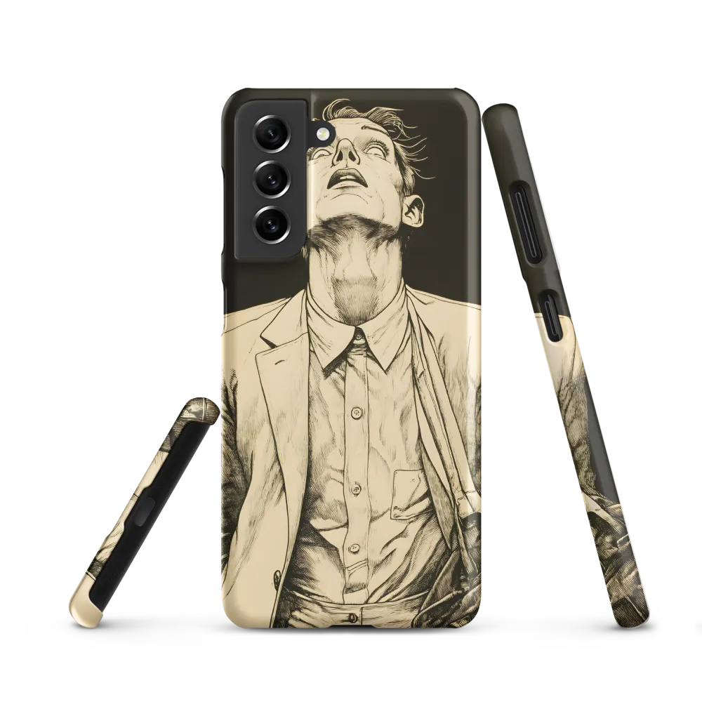 Desperate Gaze | Phone Case |  S21 | Snap Case | Matte