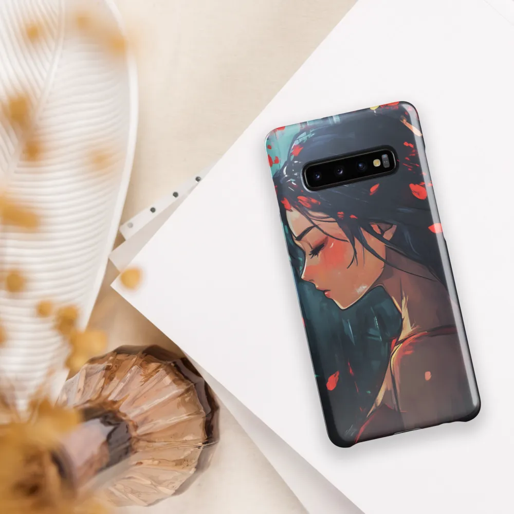 Whispers of Melancholy | Phone Case |  S10 Plus | Snap Case | Glossy