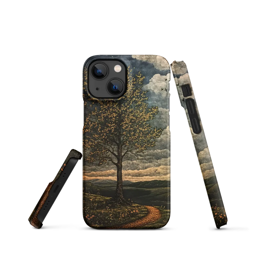 Embracing Nature's Serenity | Phone Case |  13 Mini | Snap Case | Matte