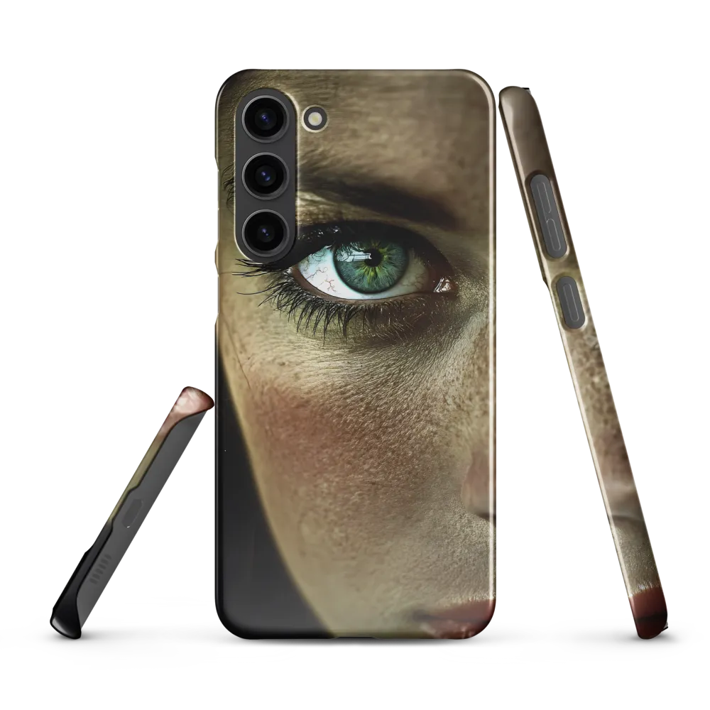 Eye of Intensity | Phone Case |  S23 Plus | Snap Case | Glossy