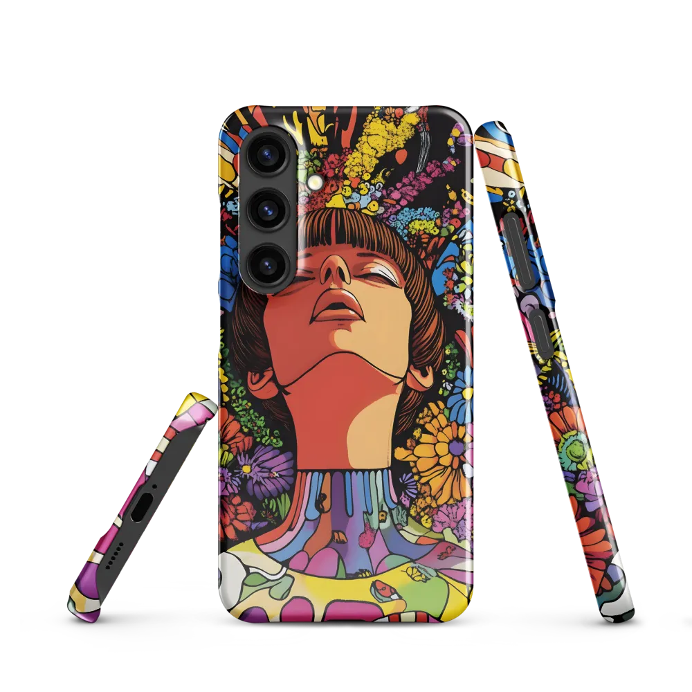 Vibrant Ecstasy: A Psychedelic Portrait