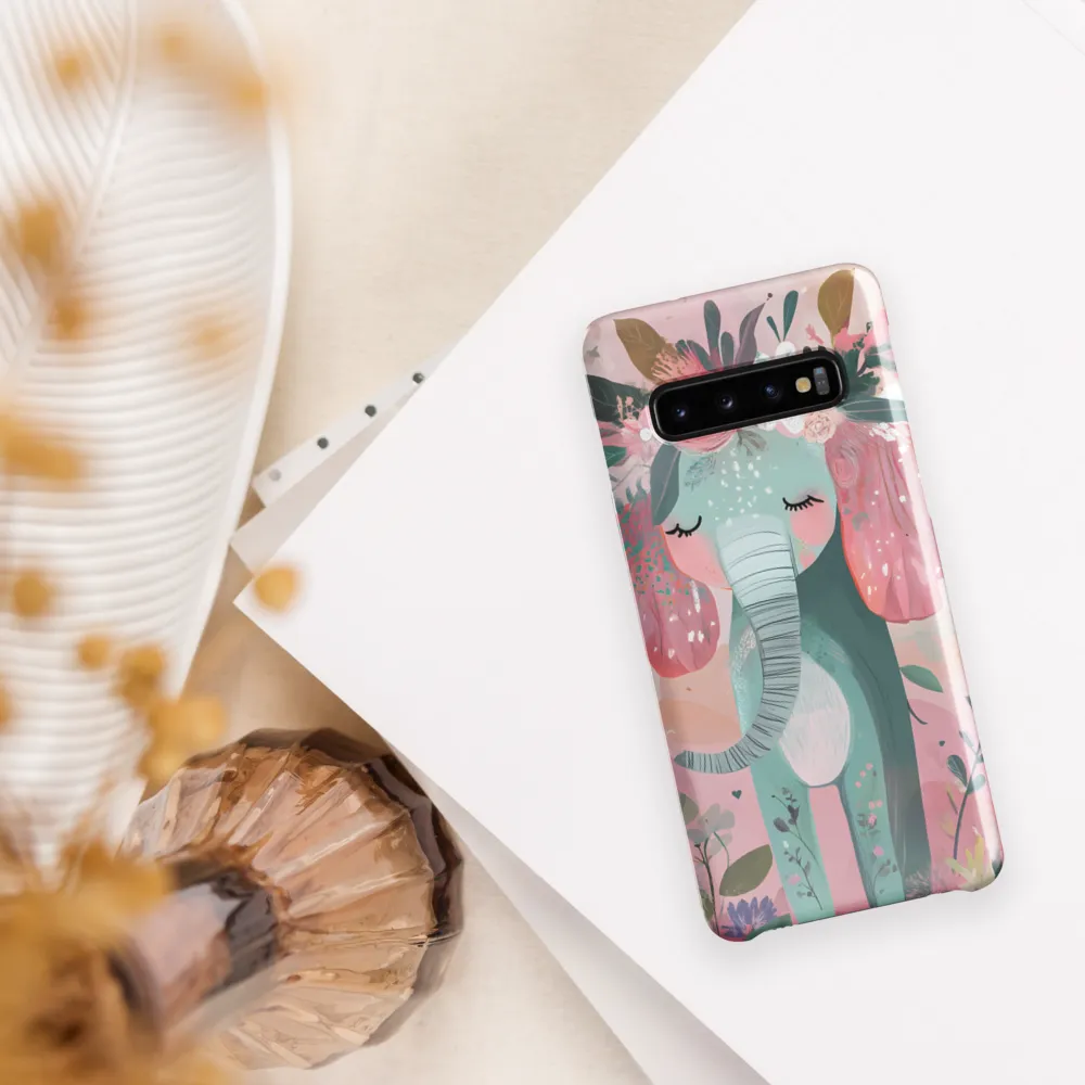 Whimsical Elephant in Bloom