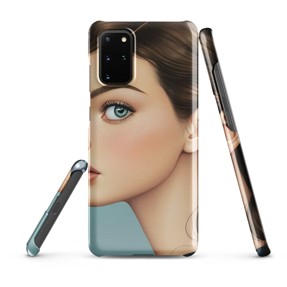 Captivating Gaze: A Modern Portrait