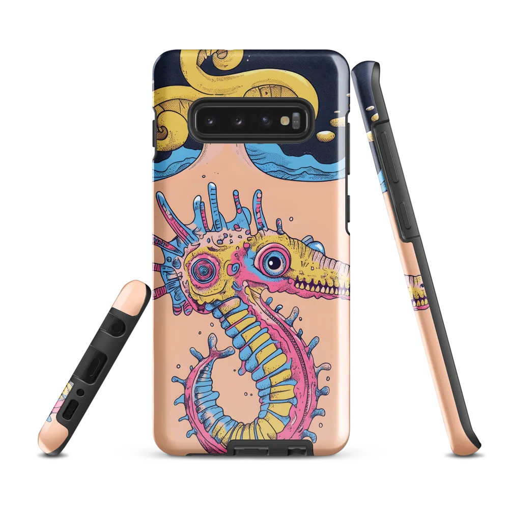 Whimsical Sea Dragon: An Intricate Fantasy | Phone Case |  S10 Plus | Tough Case | Glossy