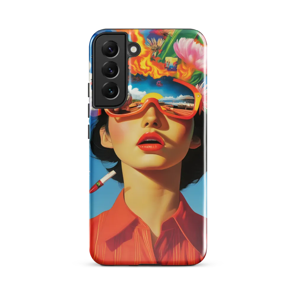 Reflections of Whimsy | Phone Case |  S22 Plus | Tough Case | Glossy