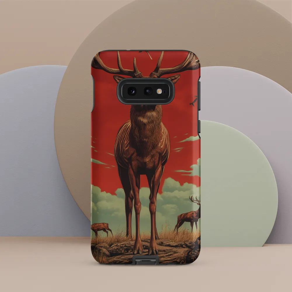 Majesty in Red: The Stalwart Stag