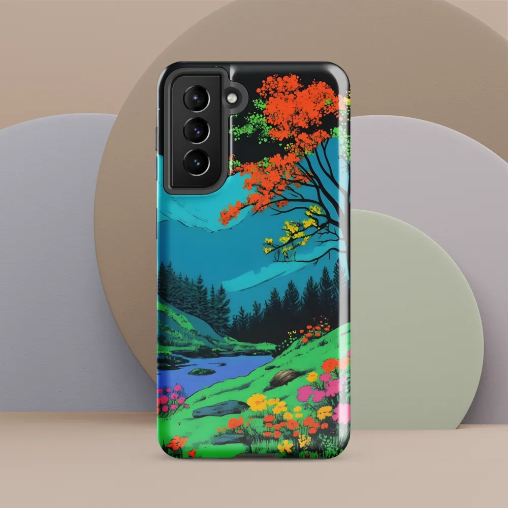 Neon Dreams: A Vibrant Landscape