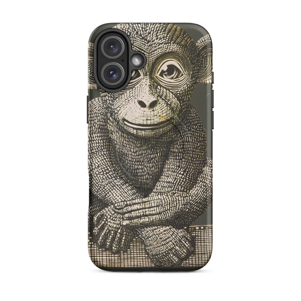 Intricate Primate Portrait
