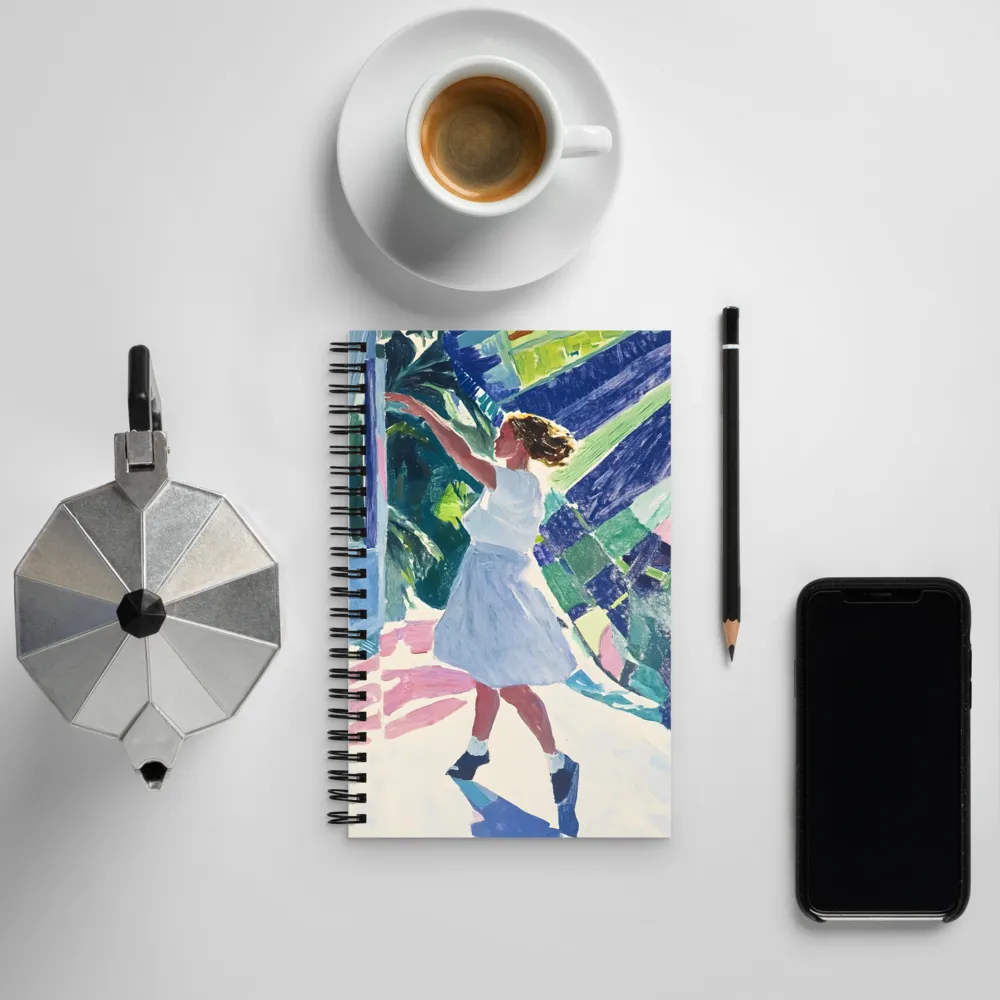 Dance of Freedom | Spiral Notebook