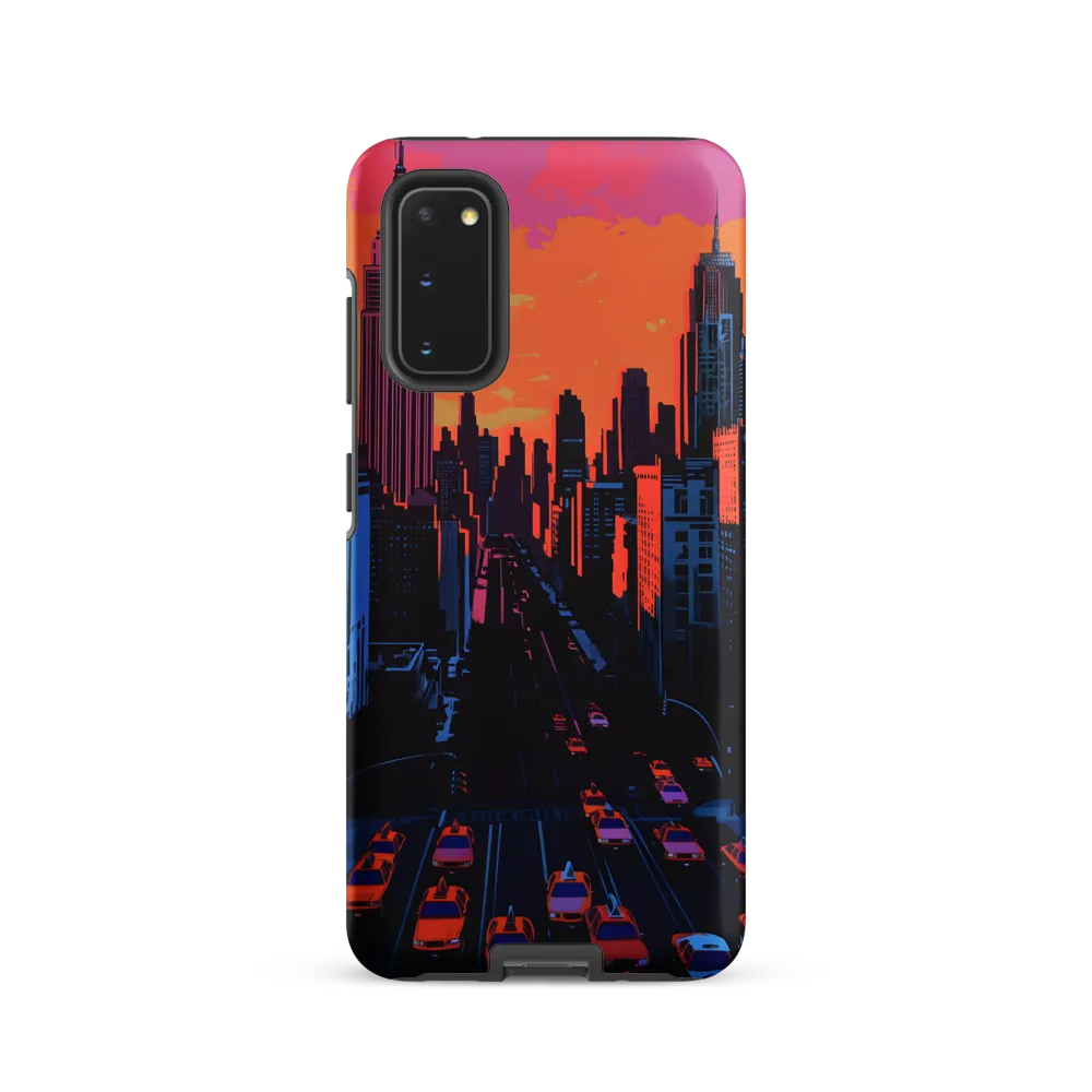 Sunset Over Skyscrapers