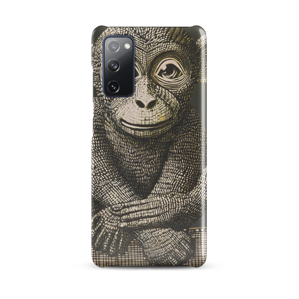 Intricate Primate Portrait