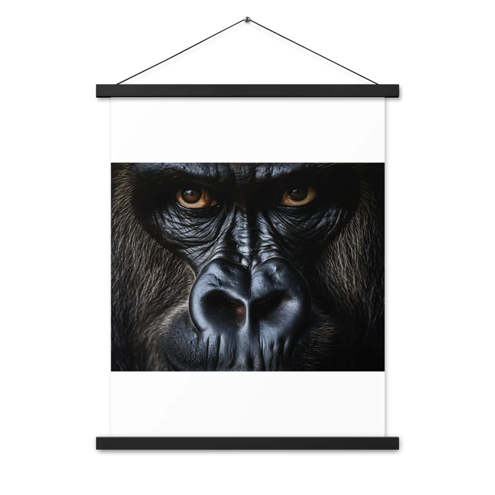 Gaze of the Wild: A Gorilla's Portrait