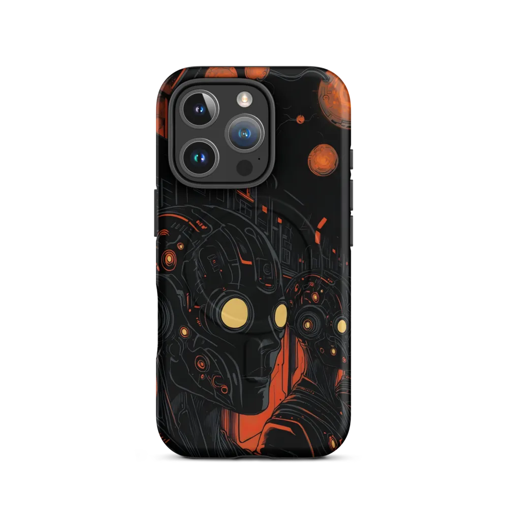 Surveillance in the Cyberscape | Phone Case |  16 Pro | MagSafe® Tough Case | Matte