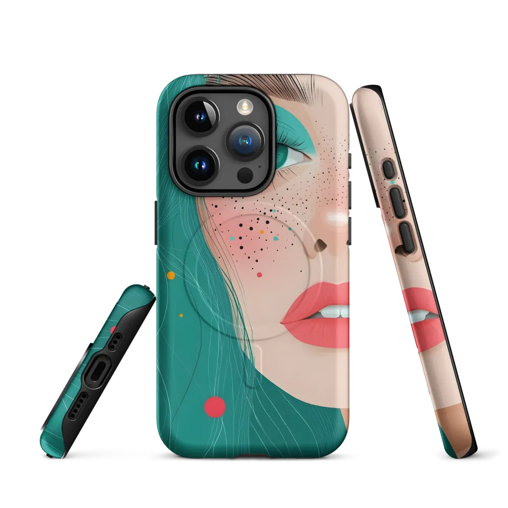 A Playful Portrait: Turquoise Temptation
