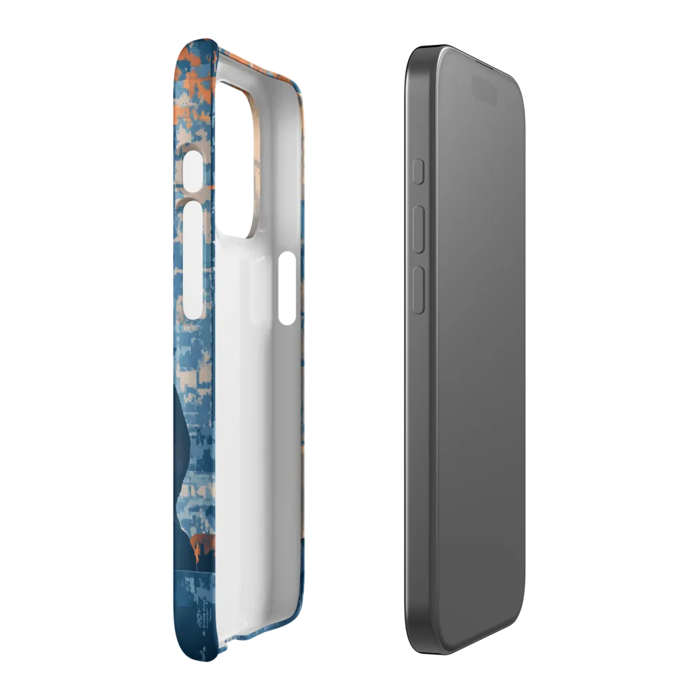 Serenity in Color: The Reclining Deer | Phone Case |  15 Pro | Snap Case | Matte