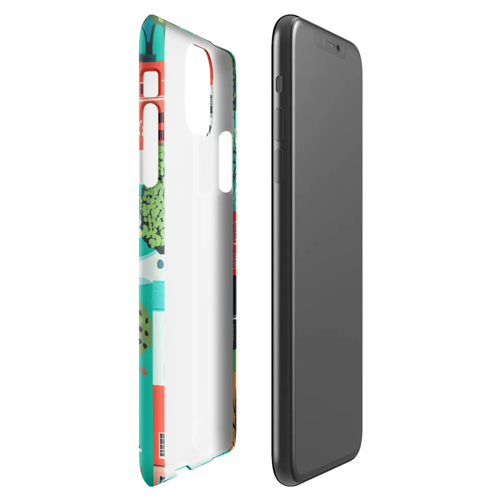 A Colorful Urban Symphony | Phone Case |  11 Pro Max | Snap Case | Glossy