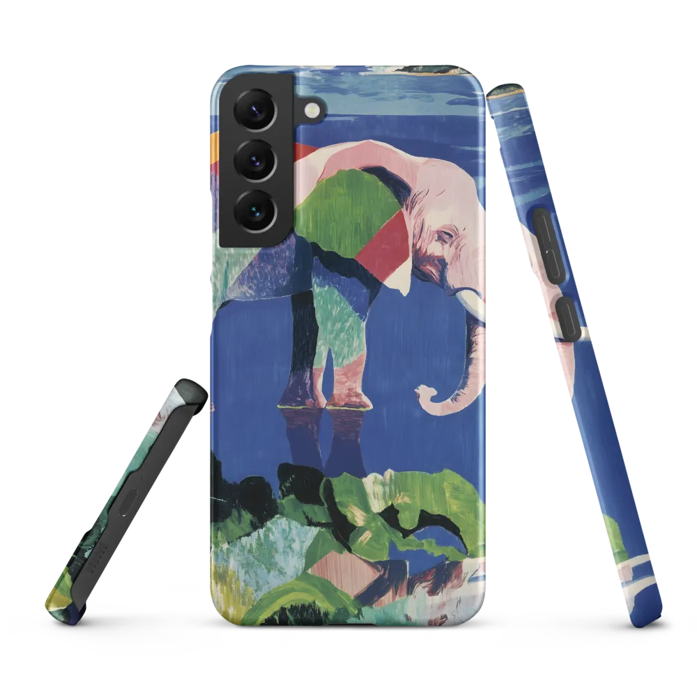 Serenity in Color: The Elephants of Reflection