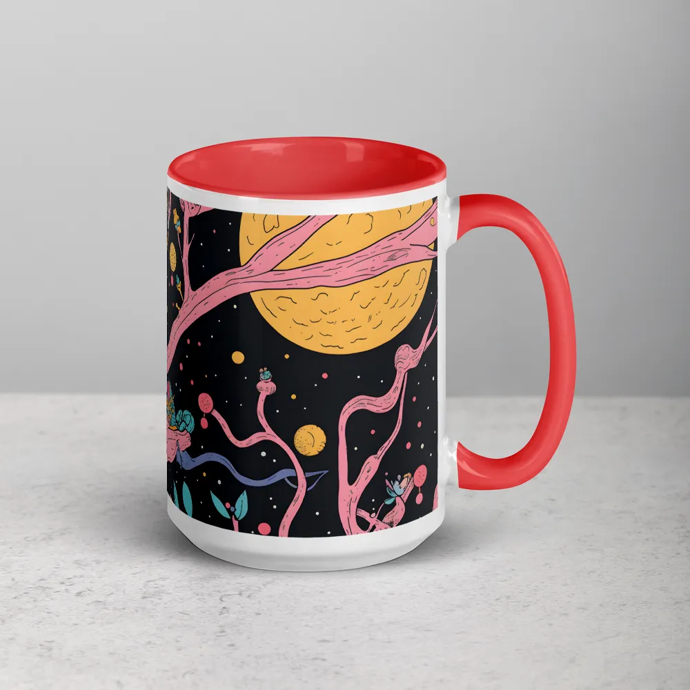 Whimsical Cosmic Owl