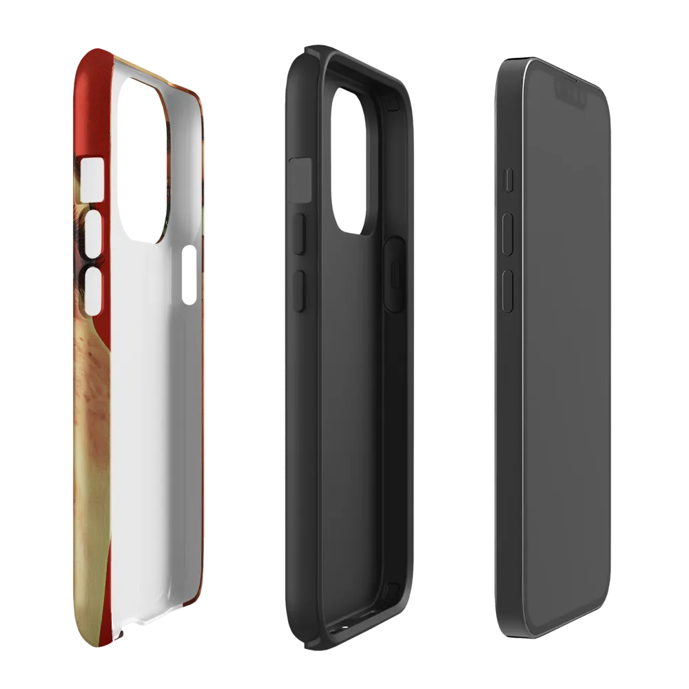 Red Intensity: A Portrait of Elegance