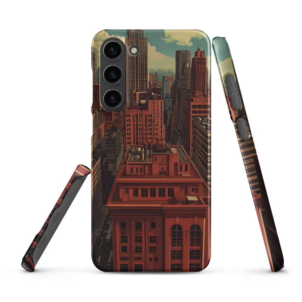 Urban Reverie: A Journey Through the City | Phone Case |  S23 Plus | Snap Case | Matte