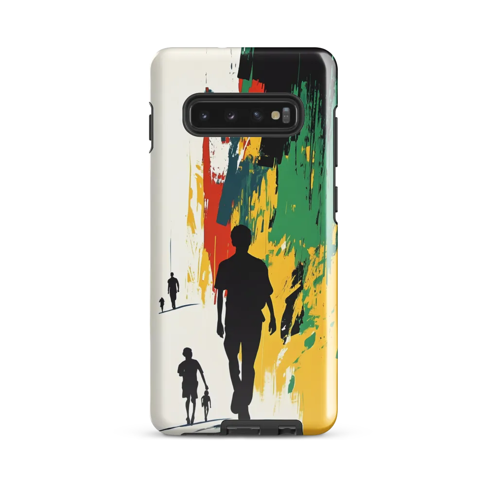 Journey of Silhouettes | Phone Case |  S10 Plus | Tough Case | Glossy