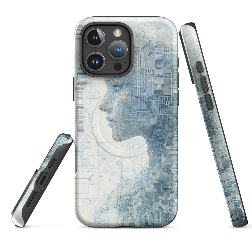 The Harmony of Human and Machine | Phone Case |  16 Pro Max | MagSafe® Tough Case | Matte