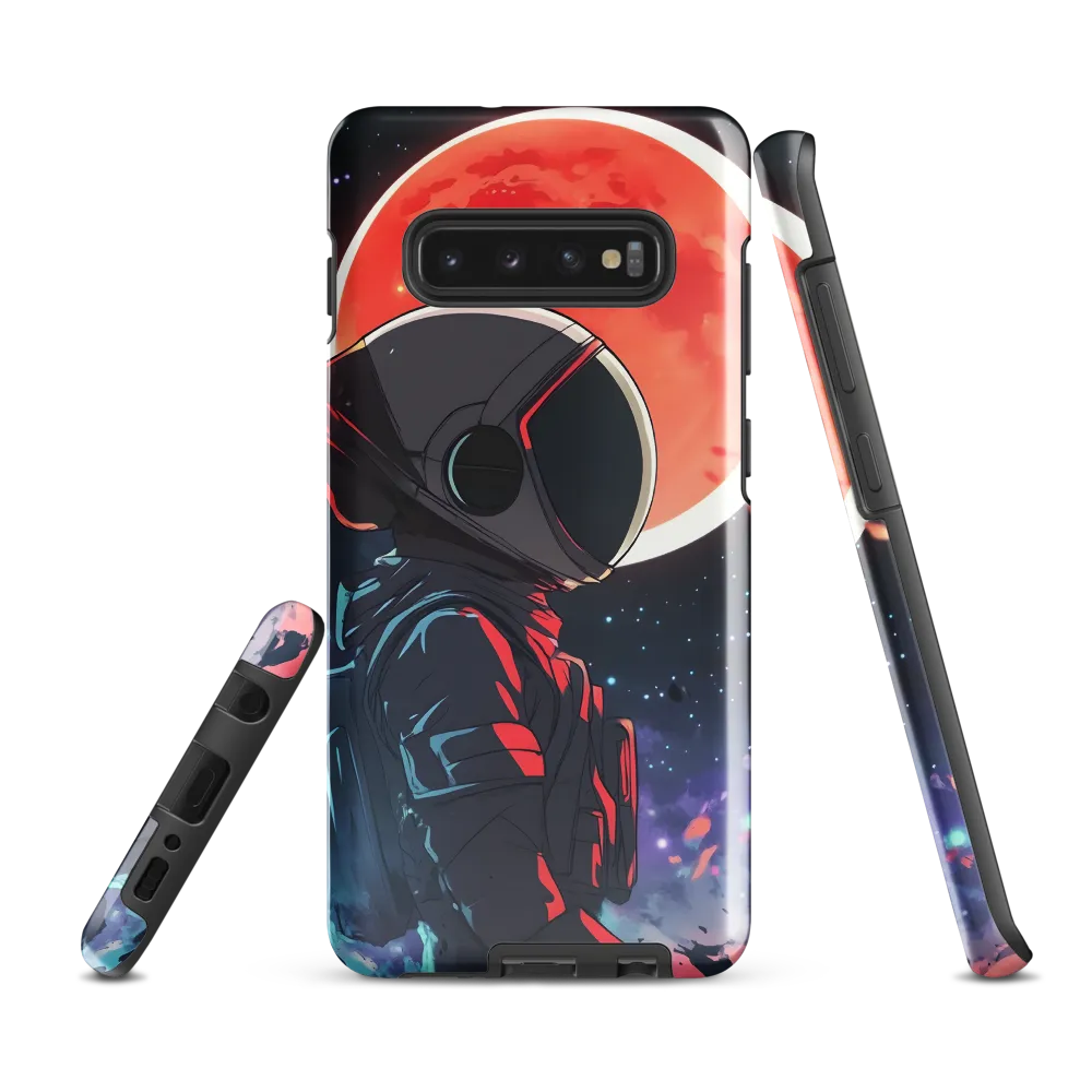 Celestial Voyage: The Dream of an Astronaut | Phone Case |  S10 Plus | Tough Case | Glossy