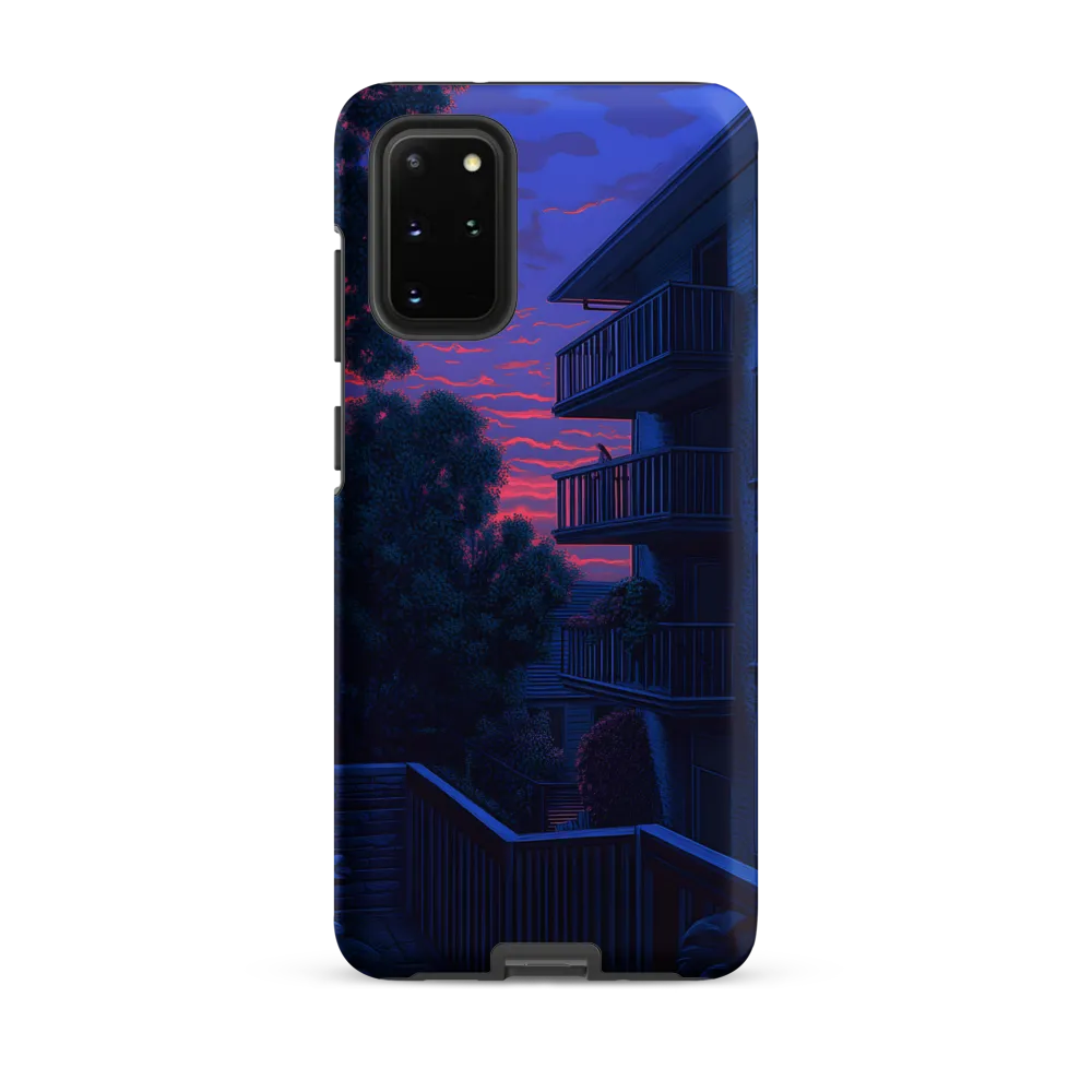 Urban Serenity at Dusk