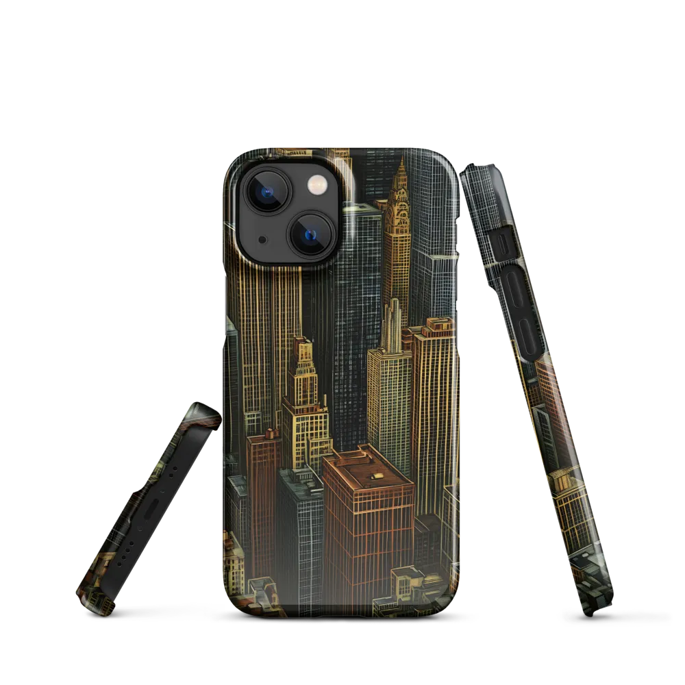Urban Elegance: A Golden Cityscape