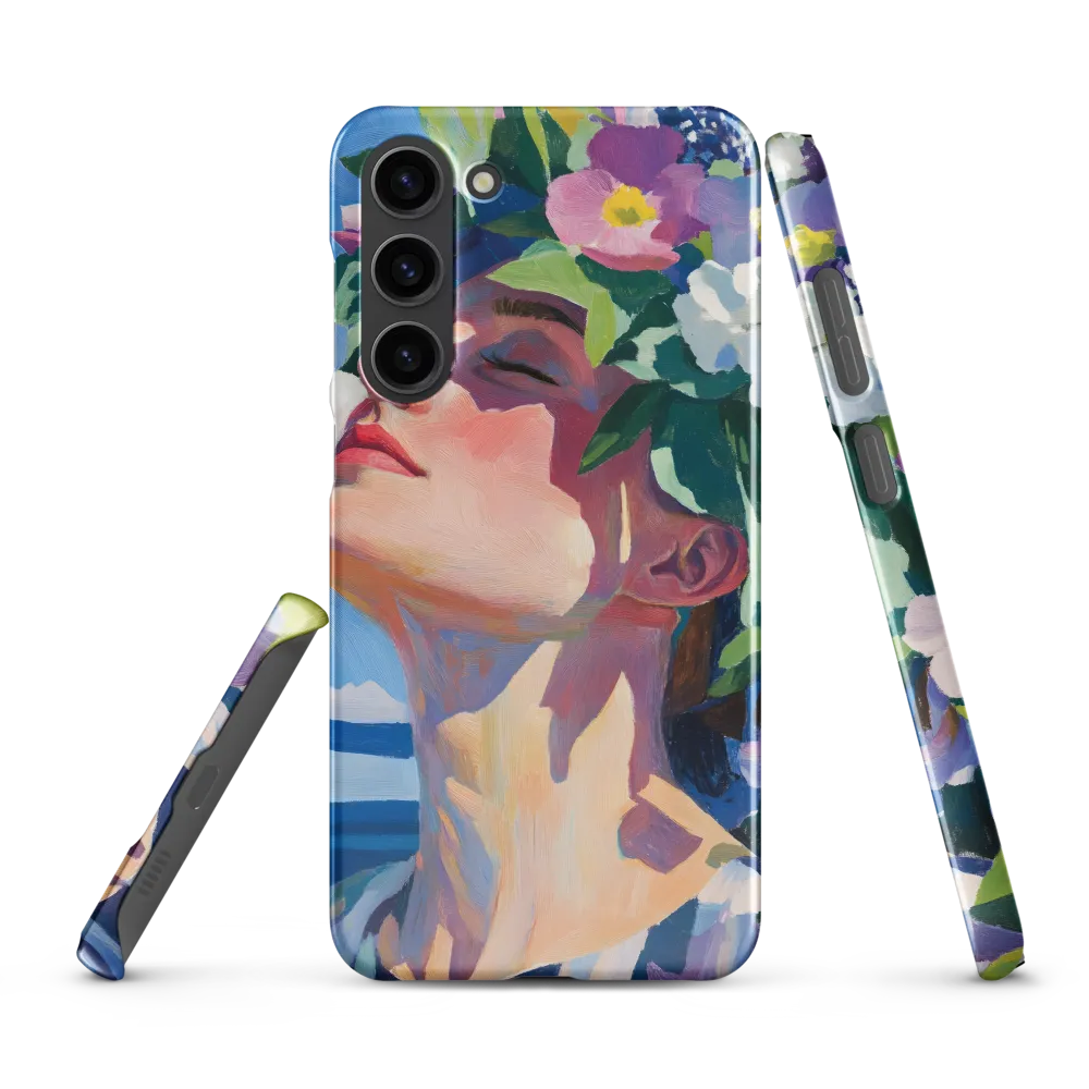Blossom of Serenity | Phone Case |  S23 Plus | Snap Case | Glossy