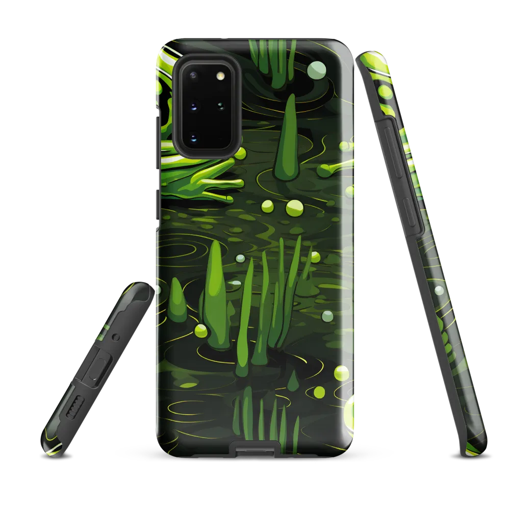 Green Harmony: Life Beneath the Surface
