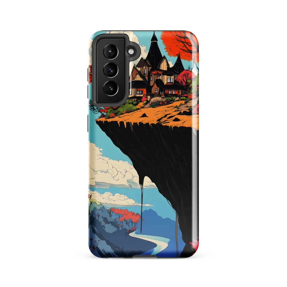 Whispers of the Cliff House | Phone Case |  S21 FE | Tough Case | Glossy