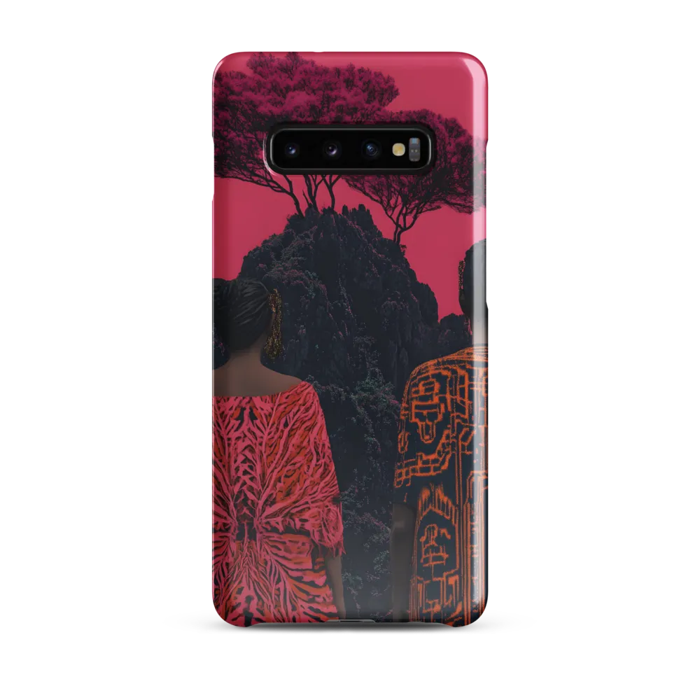 Bold Reflections: A Cultural Encounter | Phone Case |  S10 Plus | Snap Case | Glossy