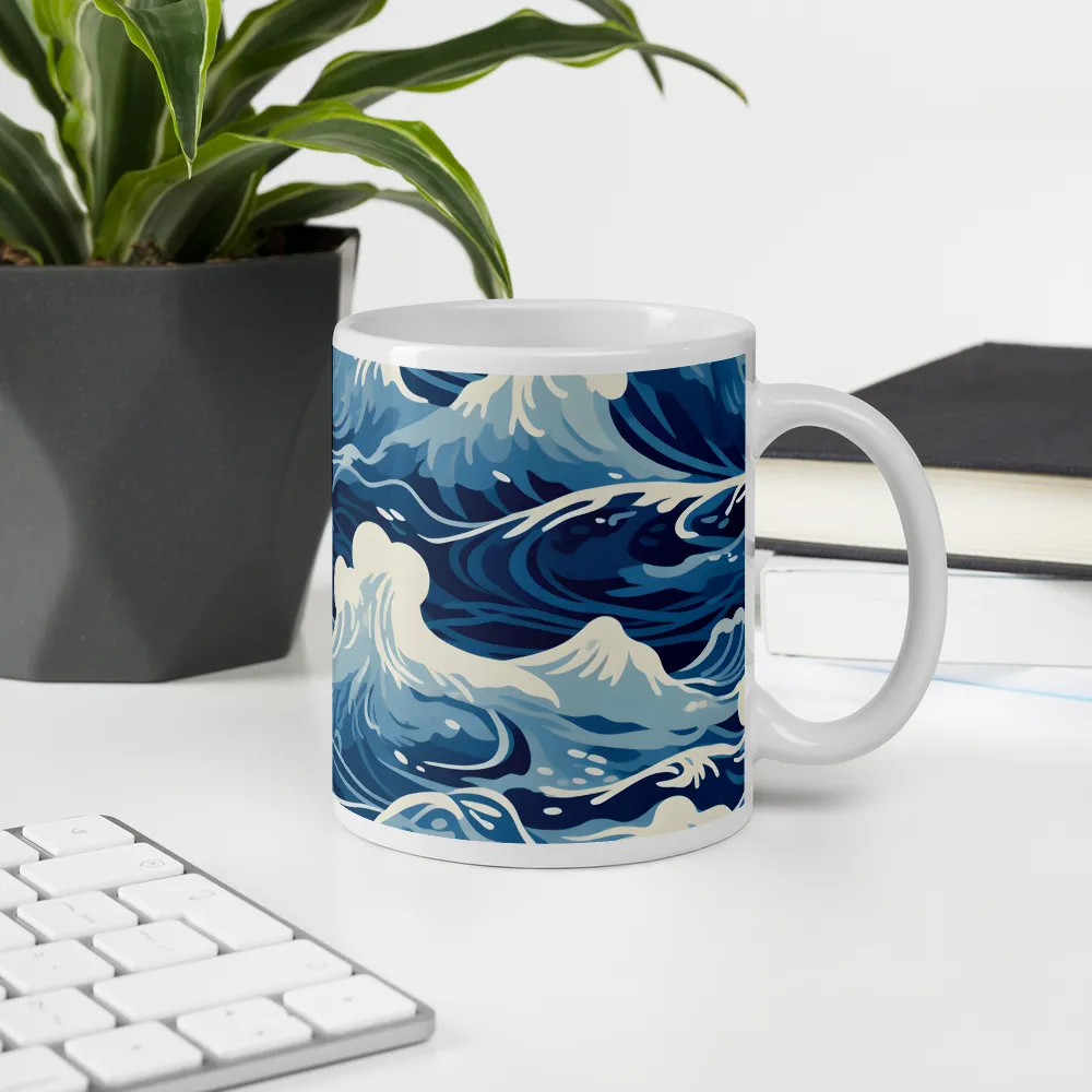 Nautical Dreams: Waves of Adventure | Mugs | Multiple Sizes & Colors