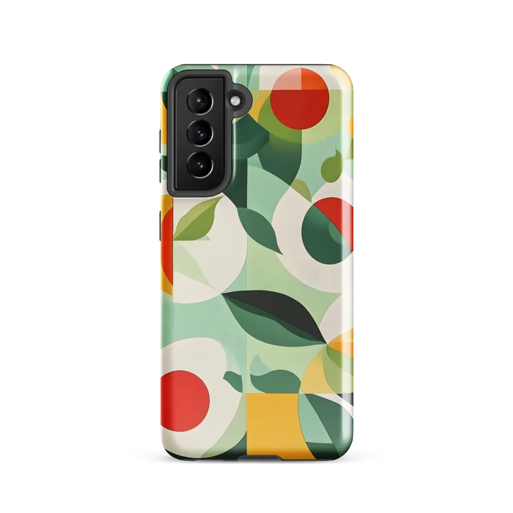 Harmony in Shapes: A Playful Abstract Design