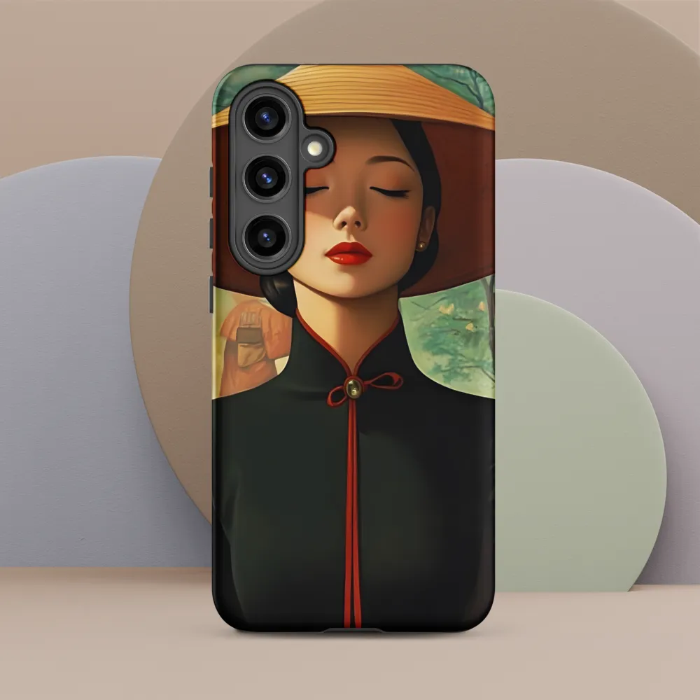 Elegance in Tranquility | Phone Case |  S24 Plus | Tough Case | Matte