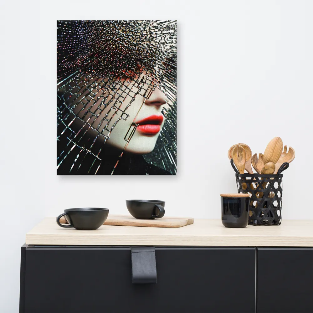 Fractured Identity | Canvas | 16″×20″