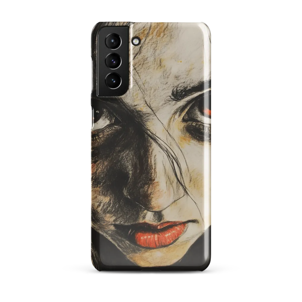 Gaze of Intensity | Phone Case |  S21 Plus | Snap Case | Glossy