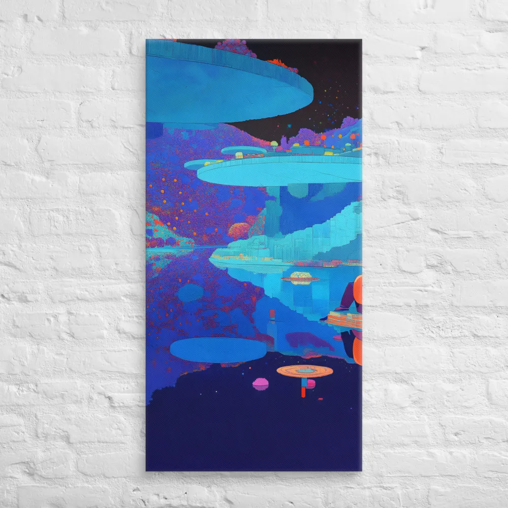 Reflections of Serenity | Canvas | 20″×40″