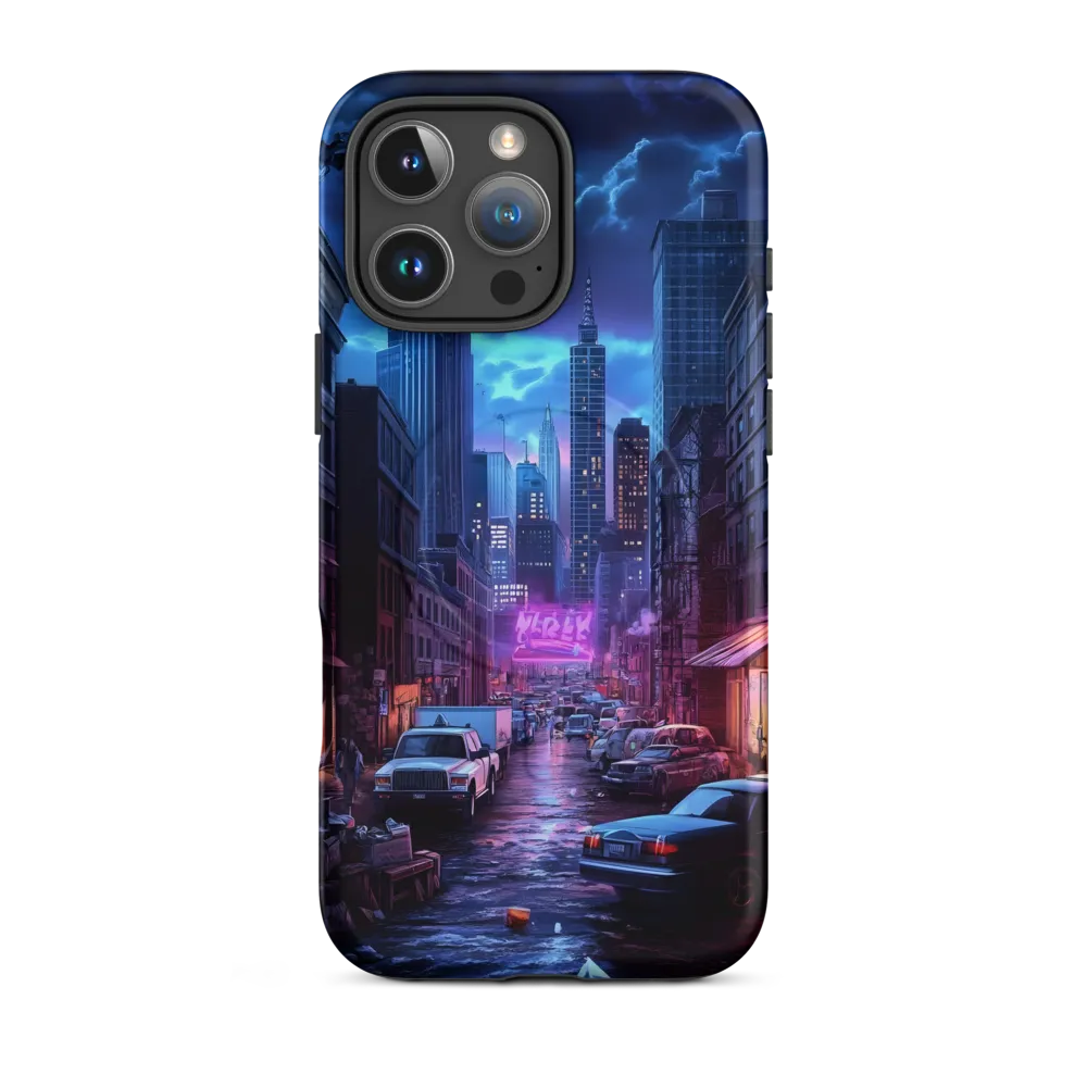 Urban Mystique: A Cyberpunk Night