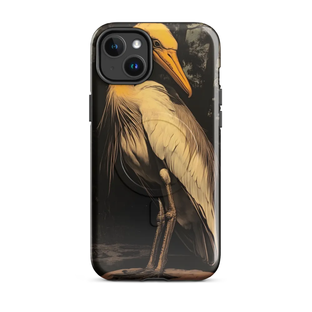 Majestic Egret in Twilight