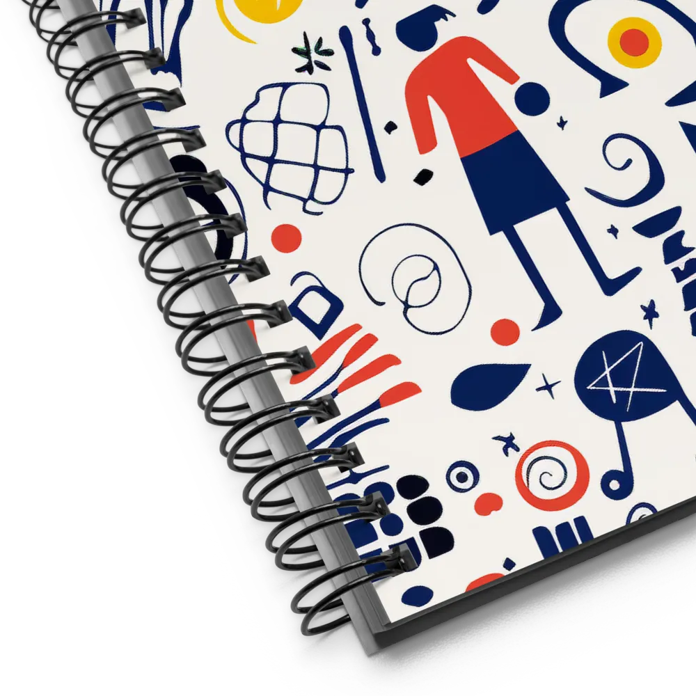 Dynamic Patterns of Play | Spiral Notebook