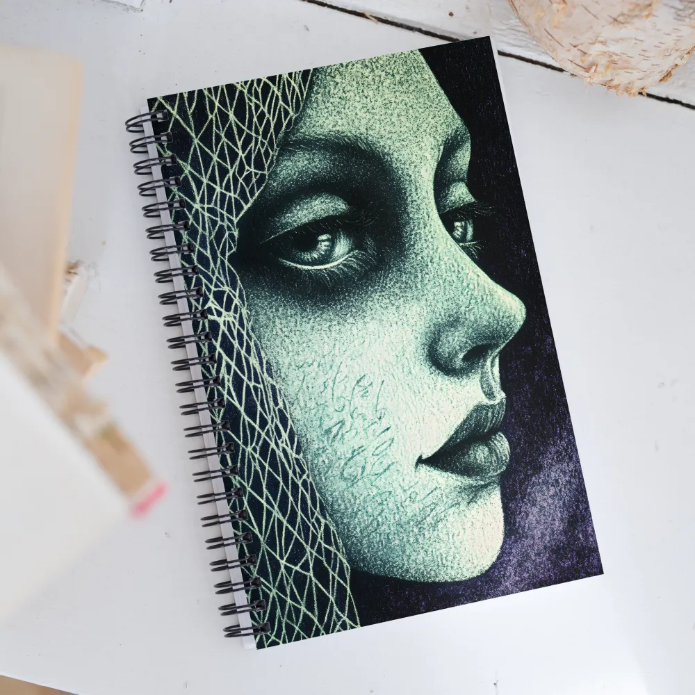 Veiled Mystery | Spiral Notebook