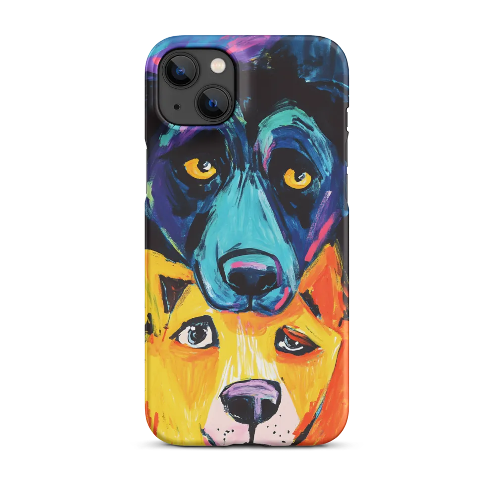 Vibrant Companions: An Expression of Canine Spirit
