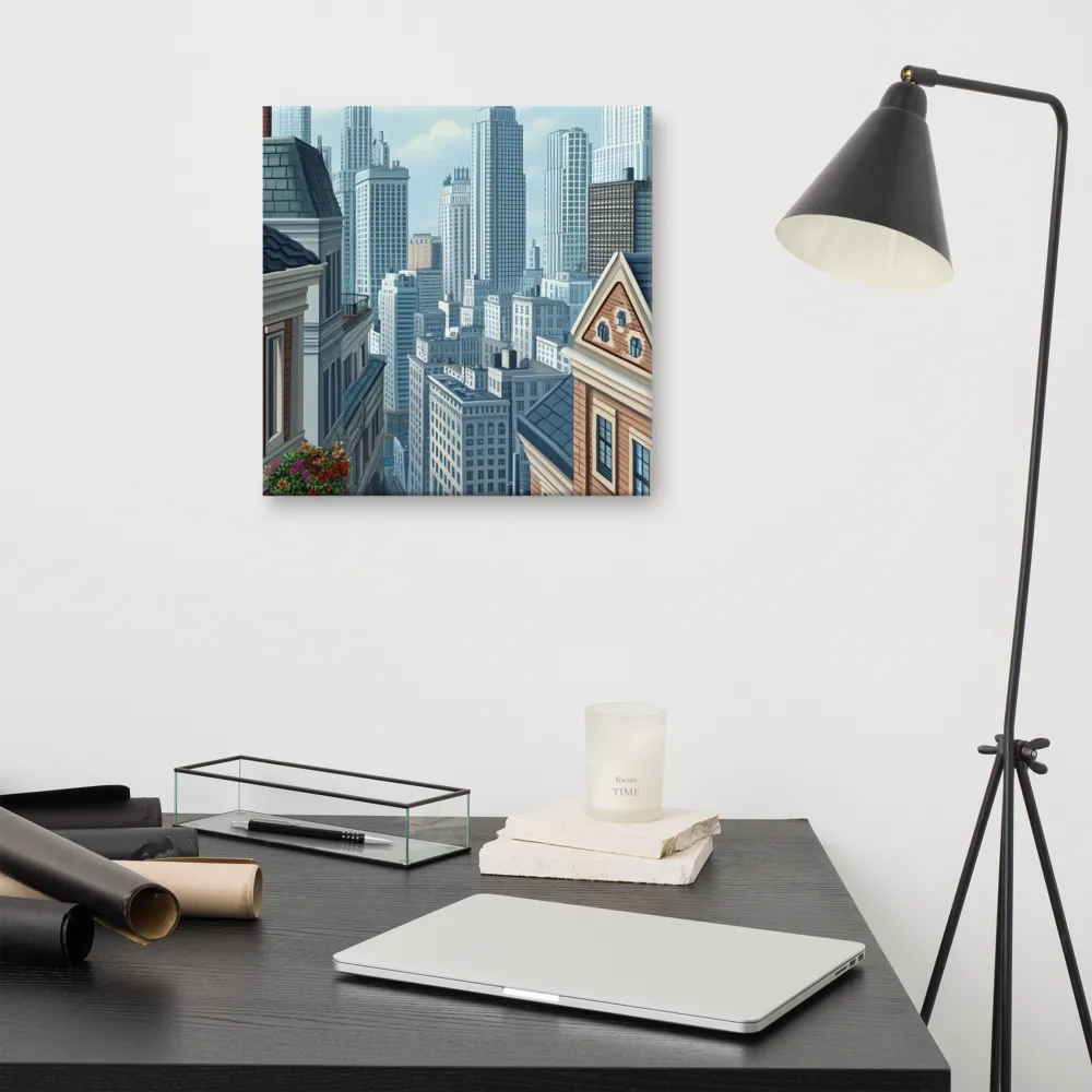 Urban Symphony | Canvas | 16″×16″