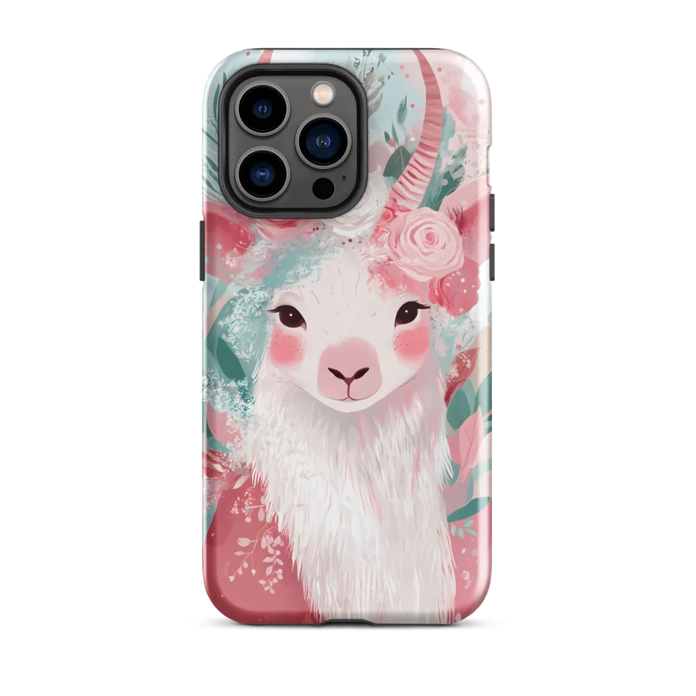 Spring Whimsy: The Floral Goat