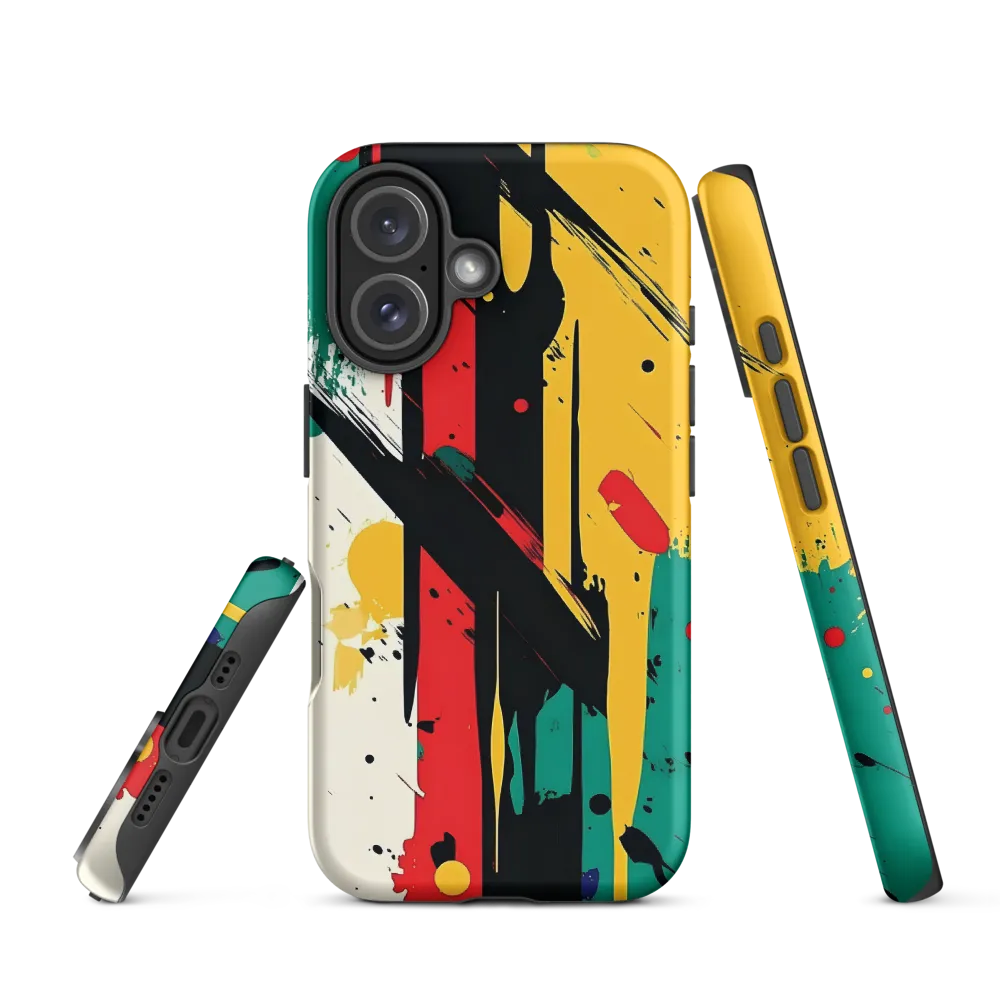 Dynamic Rhythm of Color | Phone Case |  16 | Tough Case | Matte