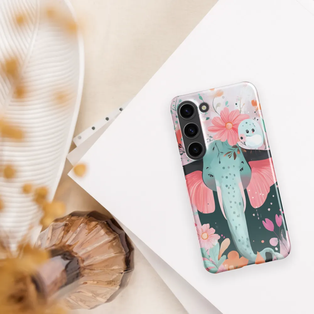 Whimsical Elephant in Bloom