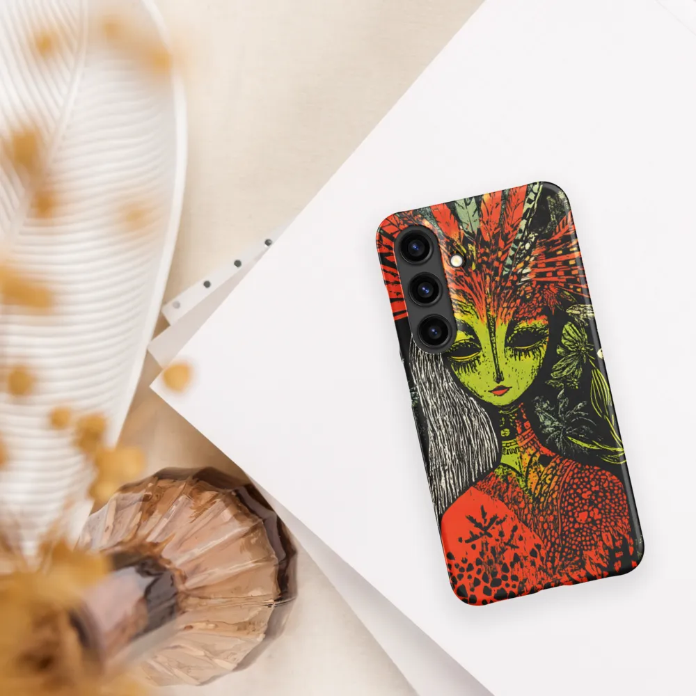 Mystical Flora: A Surreal Portrait